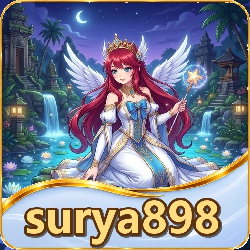 Kartu katalog surya898 menampilkan penjelasan singkat, versi/ukuran acuan paket inti, dan skor